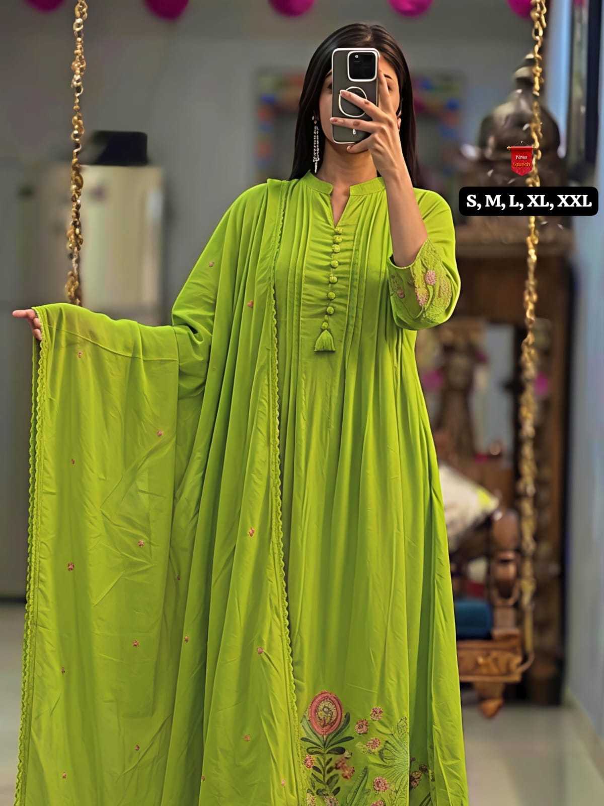 YNF Wholesale Chanderi Silk Designer Kurtis KESH536 2166 | Surat Manufacturer