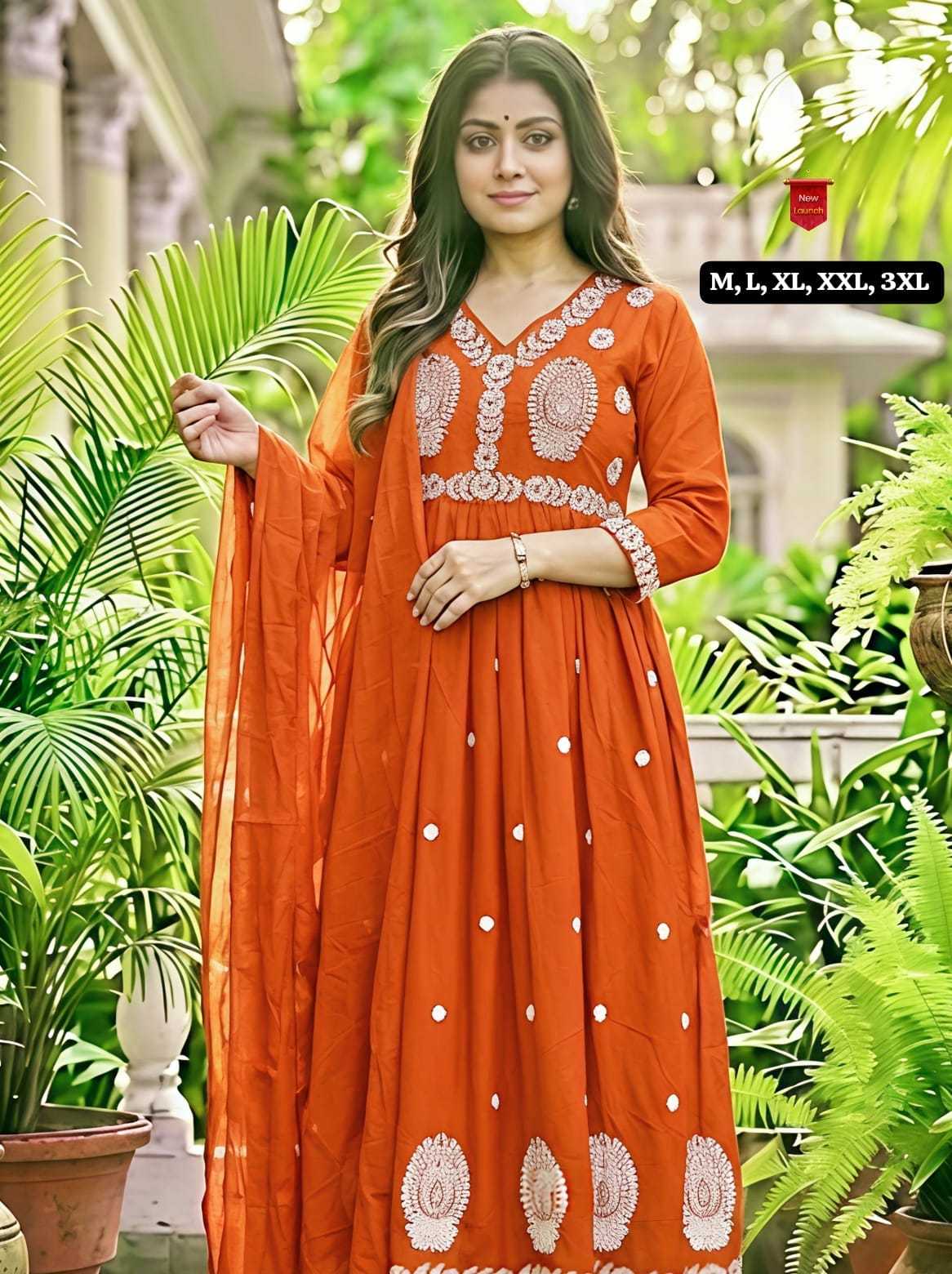 YNF Wholesale Cotton Embroidery Suits KESH536 Adhvita | Surat Manufacturer
