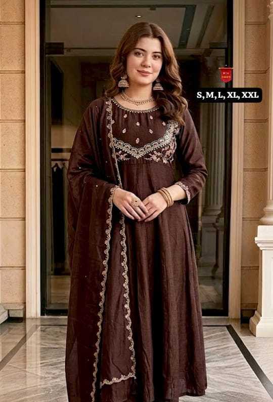 YNF Wholesale Vichitra Silk Designer Kurtis KESH536 Aishvika | Surat Manufacturer