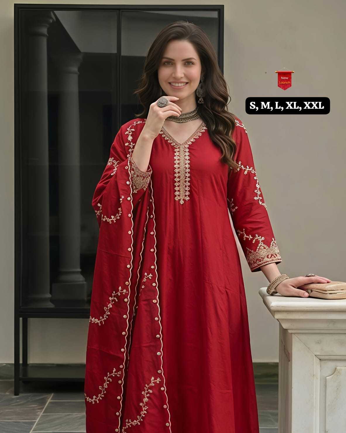 YNF Wholesale Vichitra Silk Designer Kurtis KESH536 Anahika | Surat Manufacturer