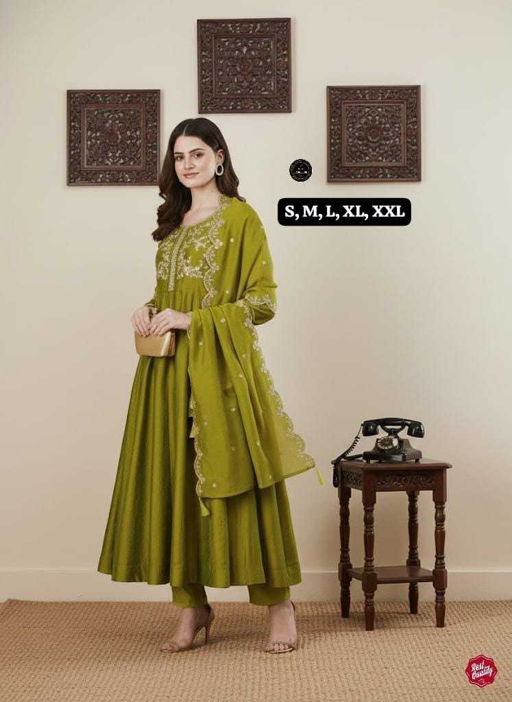 YNF Wholesale Vichitra Silk Designer Kurtis KESH536 Arshavi | Surat Manufacturer