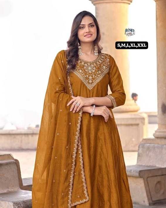 YNF Wholesale Vichitra Silk Designer Kurtis KESH536 Ashvika | Surat Manufacturer