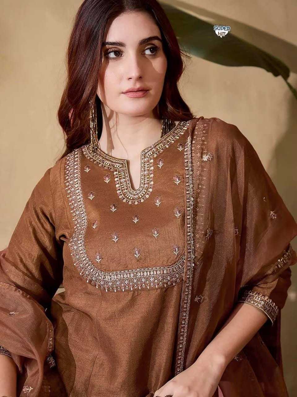 YNF Wholesale Vichitra Silk Designer Kurtis KESH536 Bhanushika | Surat Manufacturer