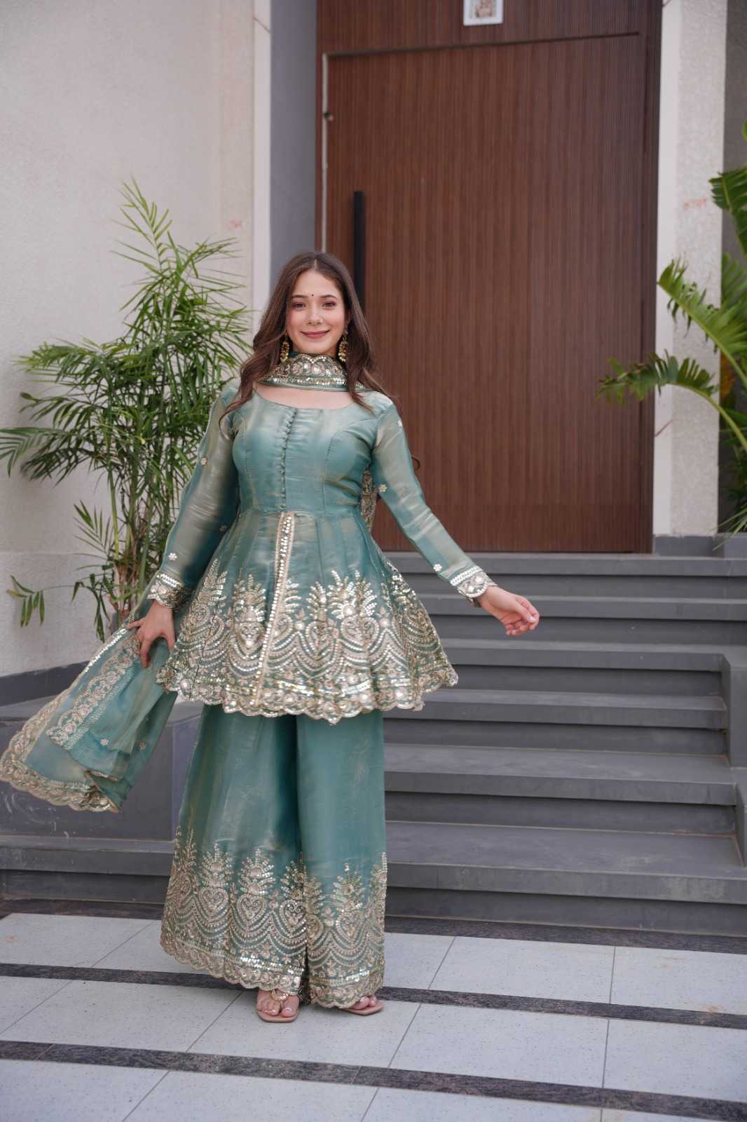 YNF Wholesale Silk Embroidery Suits  | Surat Manufacturer