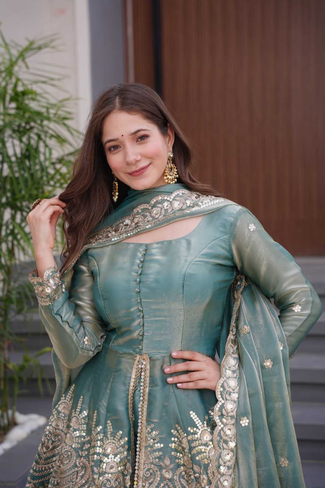 YNF Wholesale Silk Embroidery Suits  | Surat Manufacturer