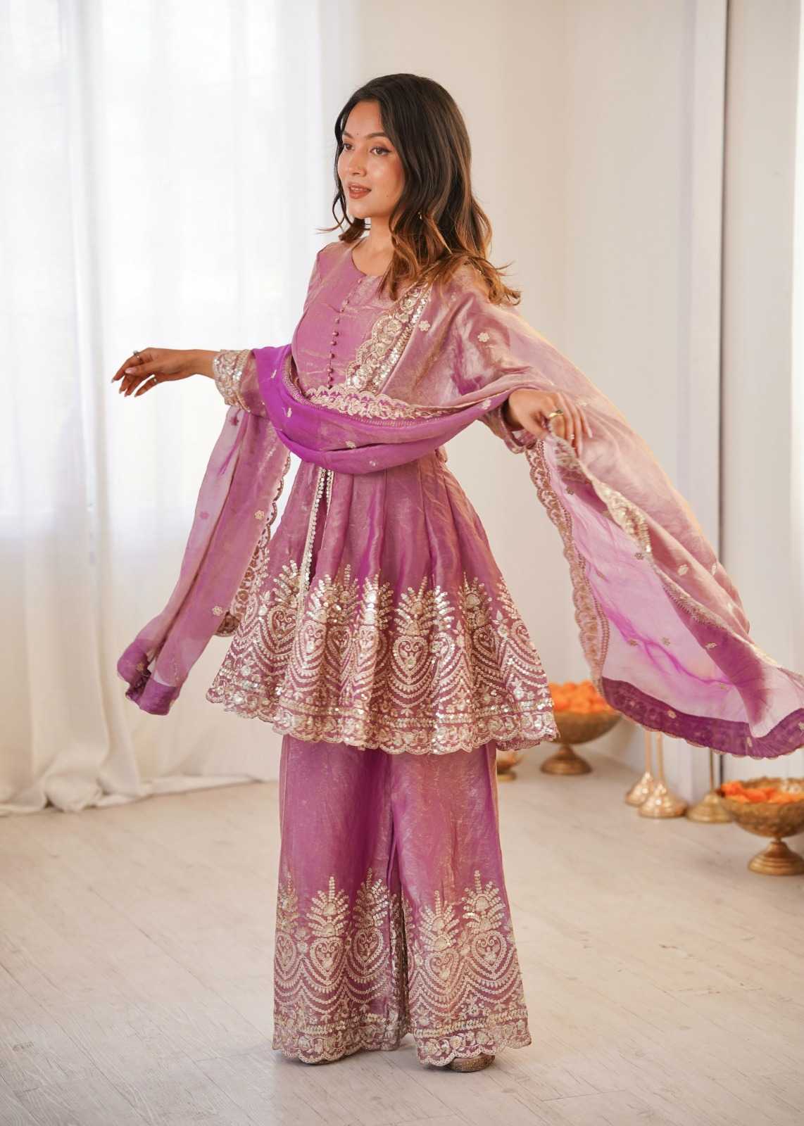 YNF Wholesale Silk Embroidery Suits  | Surat Manufacturer