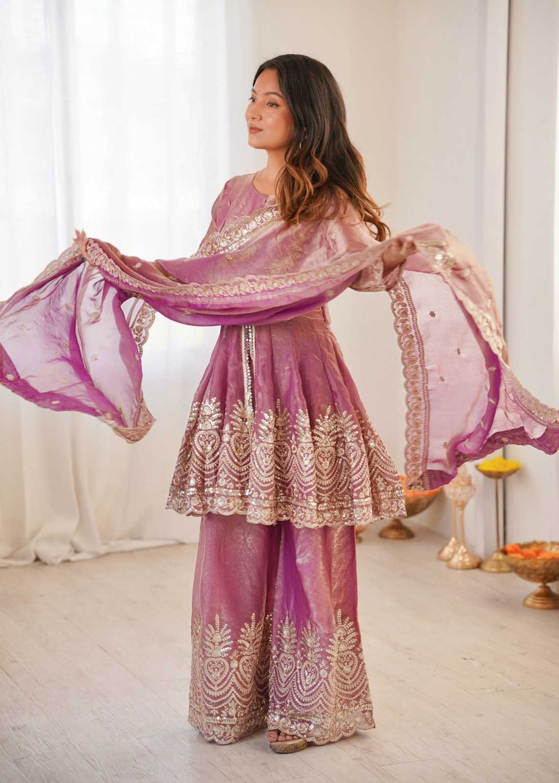 YNF Wholesale Silk Embroidery Suits  | Surat Manufacturer
