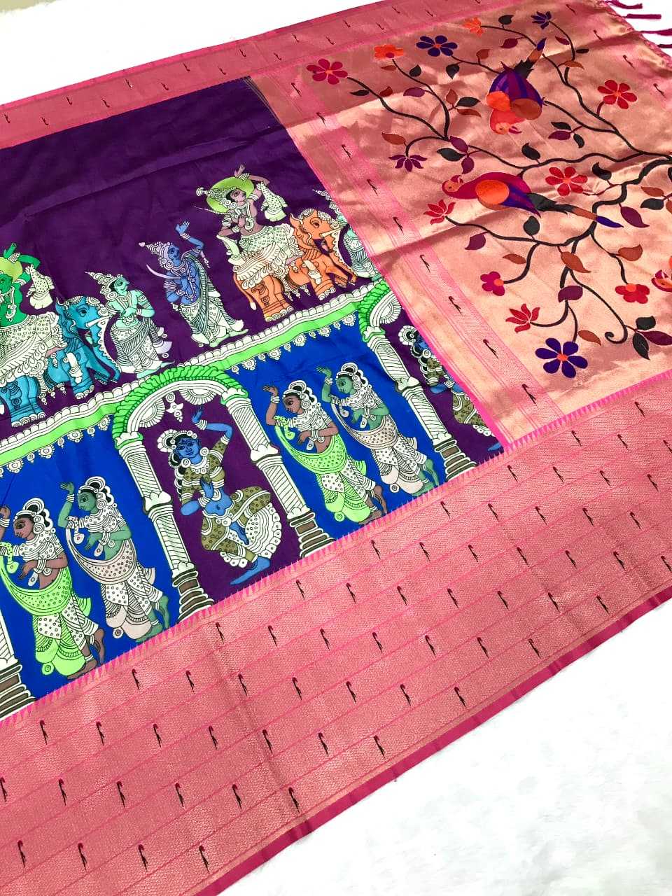 YNF Wholesale Soft Silk Printed Sarees  | Surat Manufacturer