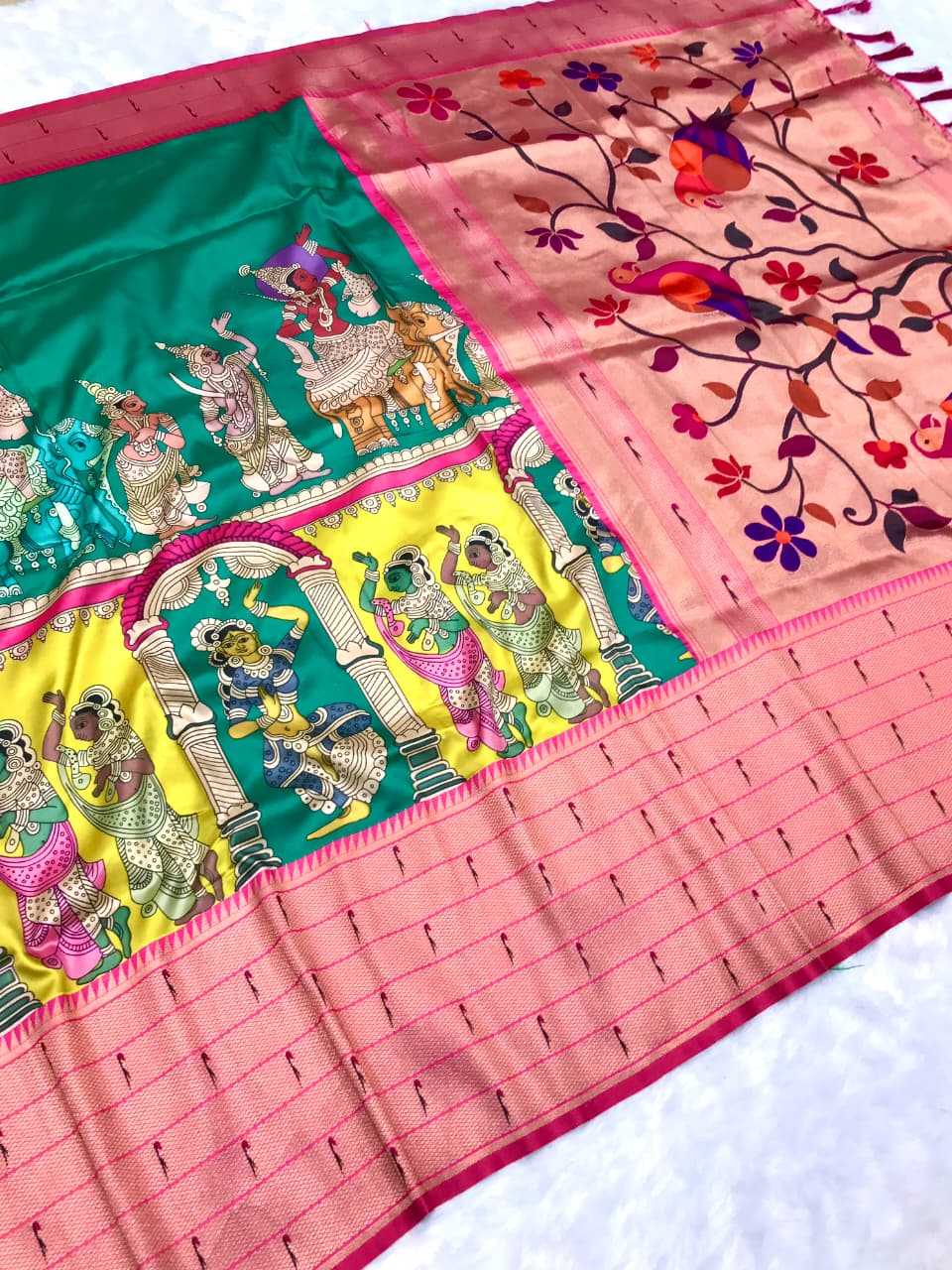 YNF Wholesale Soft Silk Printed Sarees  | Surat Manufacturer