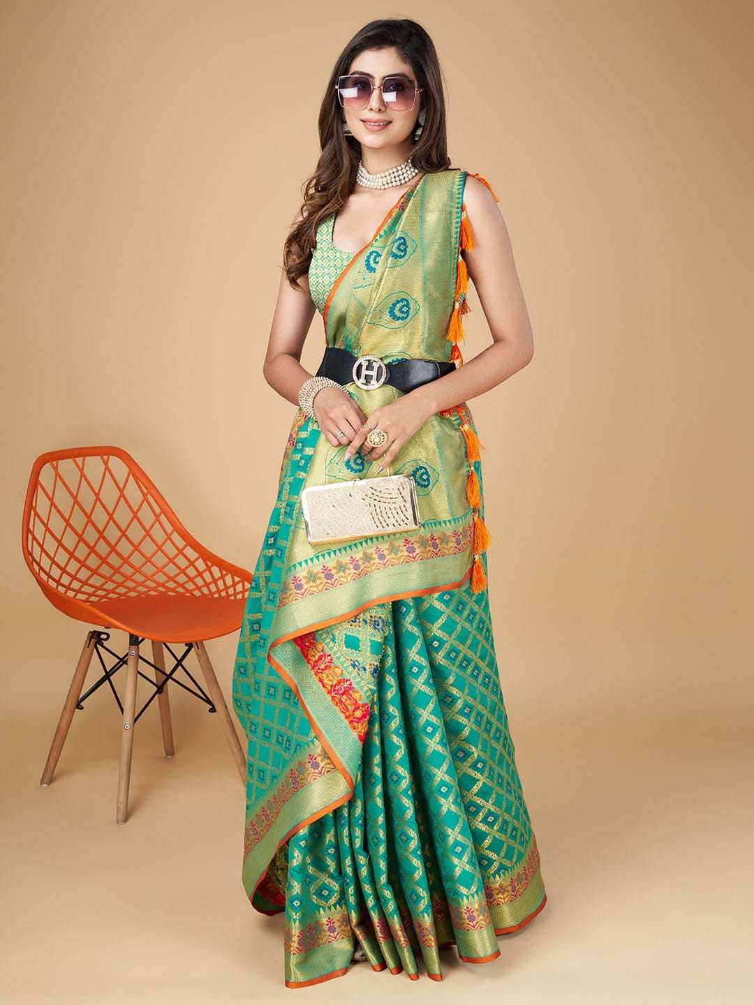 YNF Wholesale Patola Silk Designer Sarees  | Surat Manufacturer