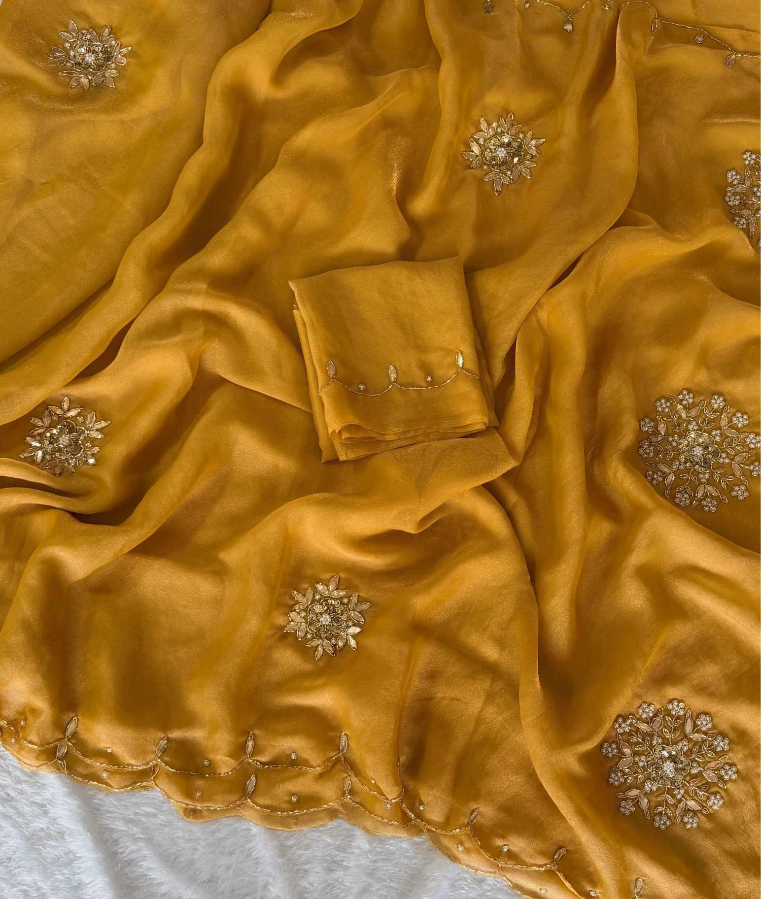 YNF Wholesale Tissue Designer Sarees  | Surat Manufacturer