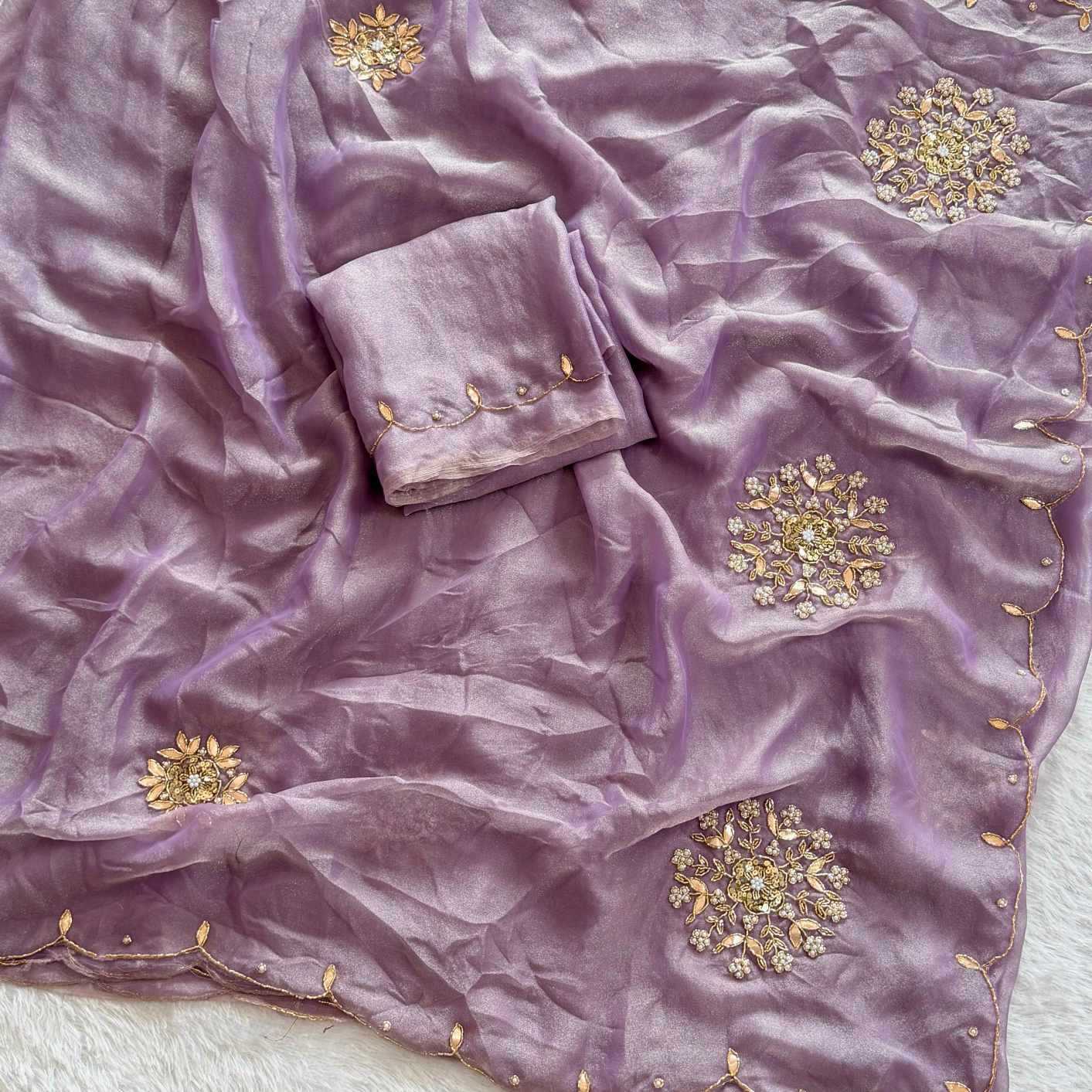 YNF Wholesale Tissue Designer Sarees  | Surat Manufacturer