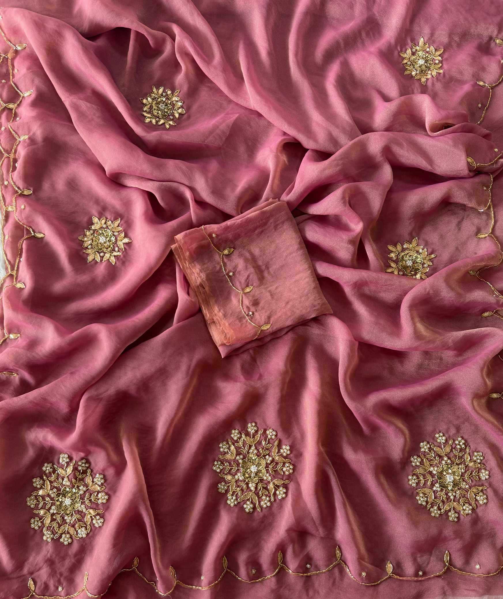 YNF Wholesale Tissue Designer Sarees  | Surat Manufacturer