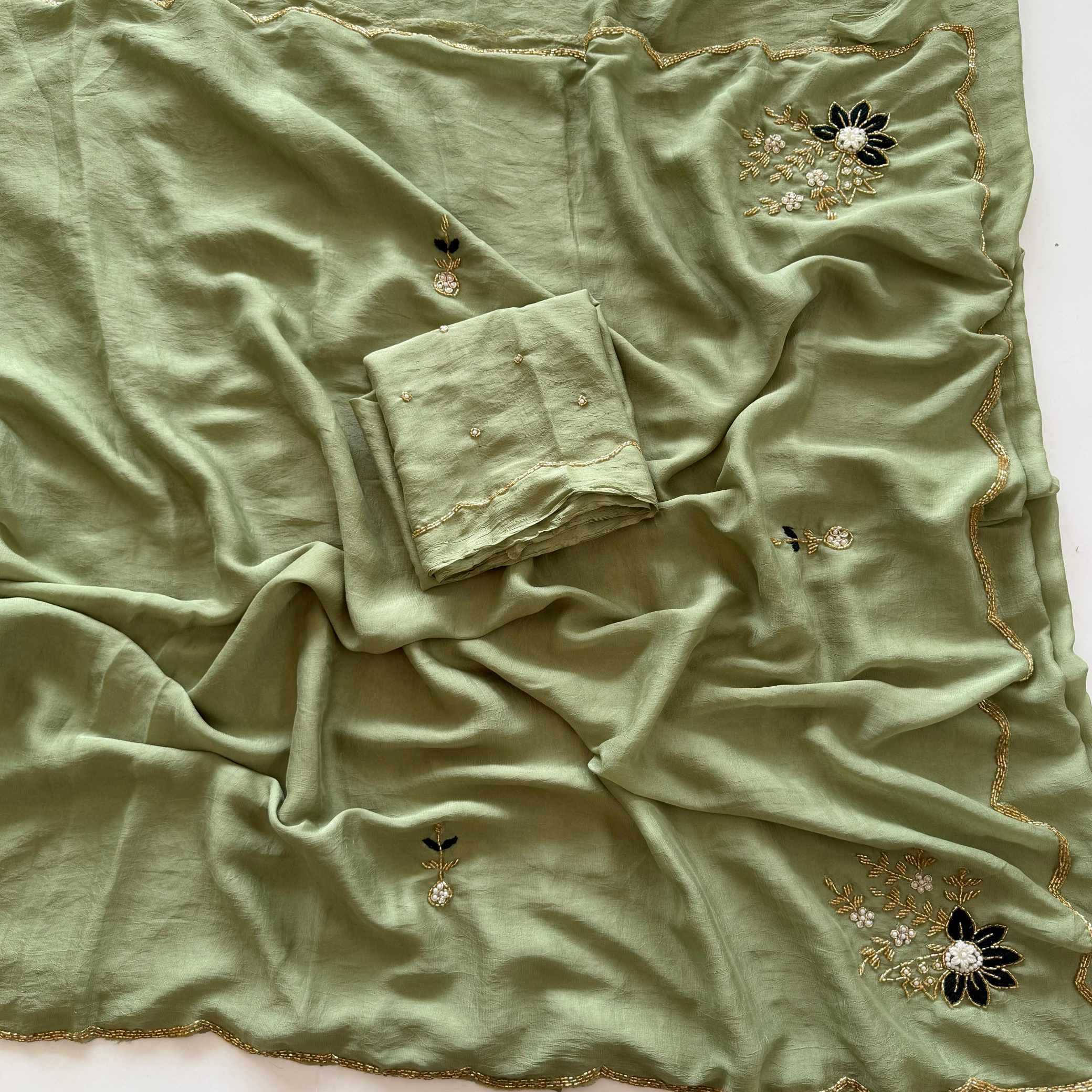 YNF Wholesale Crunchi Designer Sarees  | Surat Manufacturer