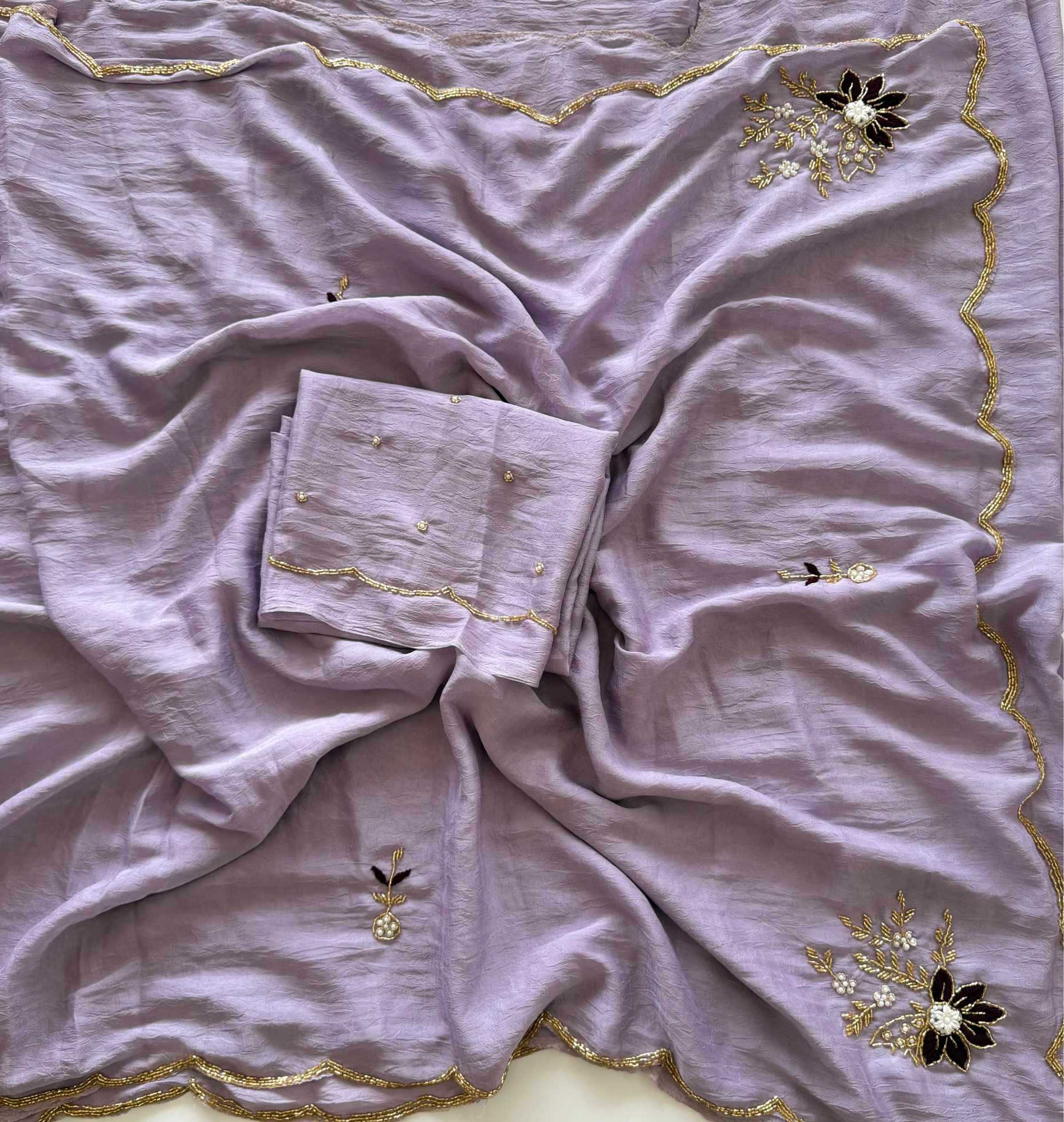 YNF Wholesale Crunchi Designer Sarees  | Surat Manufacturer