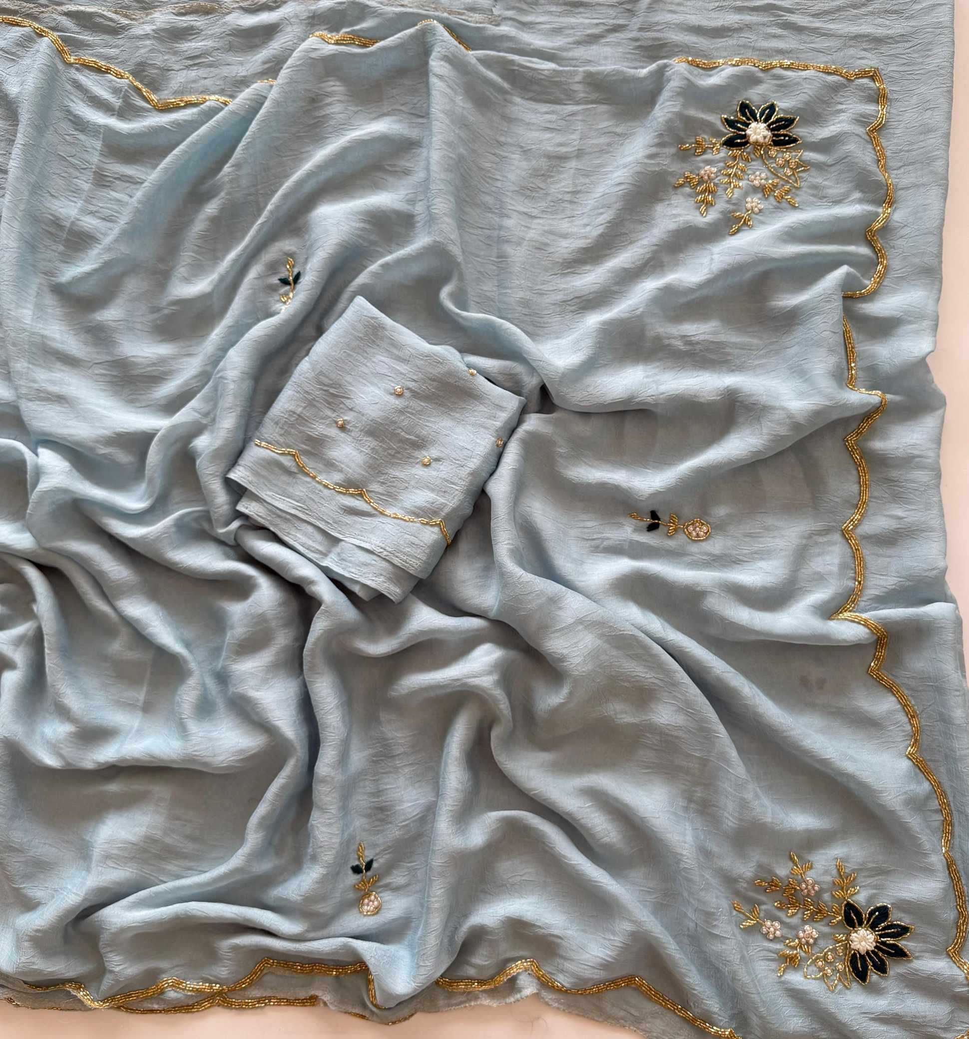 YNF Wholesale Crunchi Designer Sarees  | Surat Manufacturer