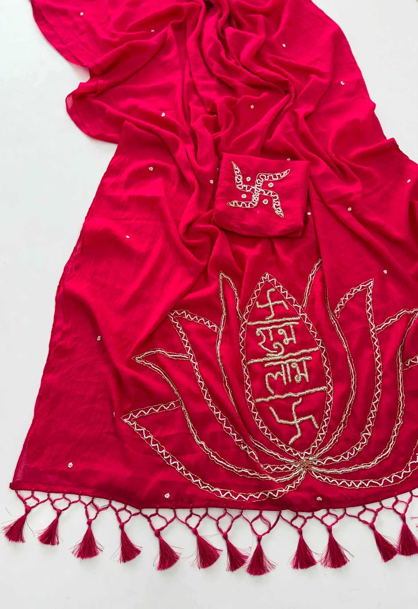 YNF Wholesale Crush Silk Handloom Sarees  | Surat Manufacturer