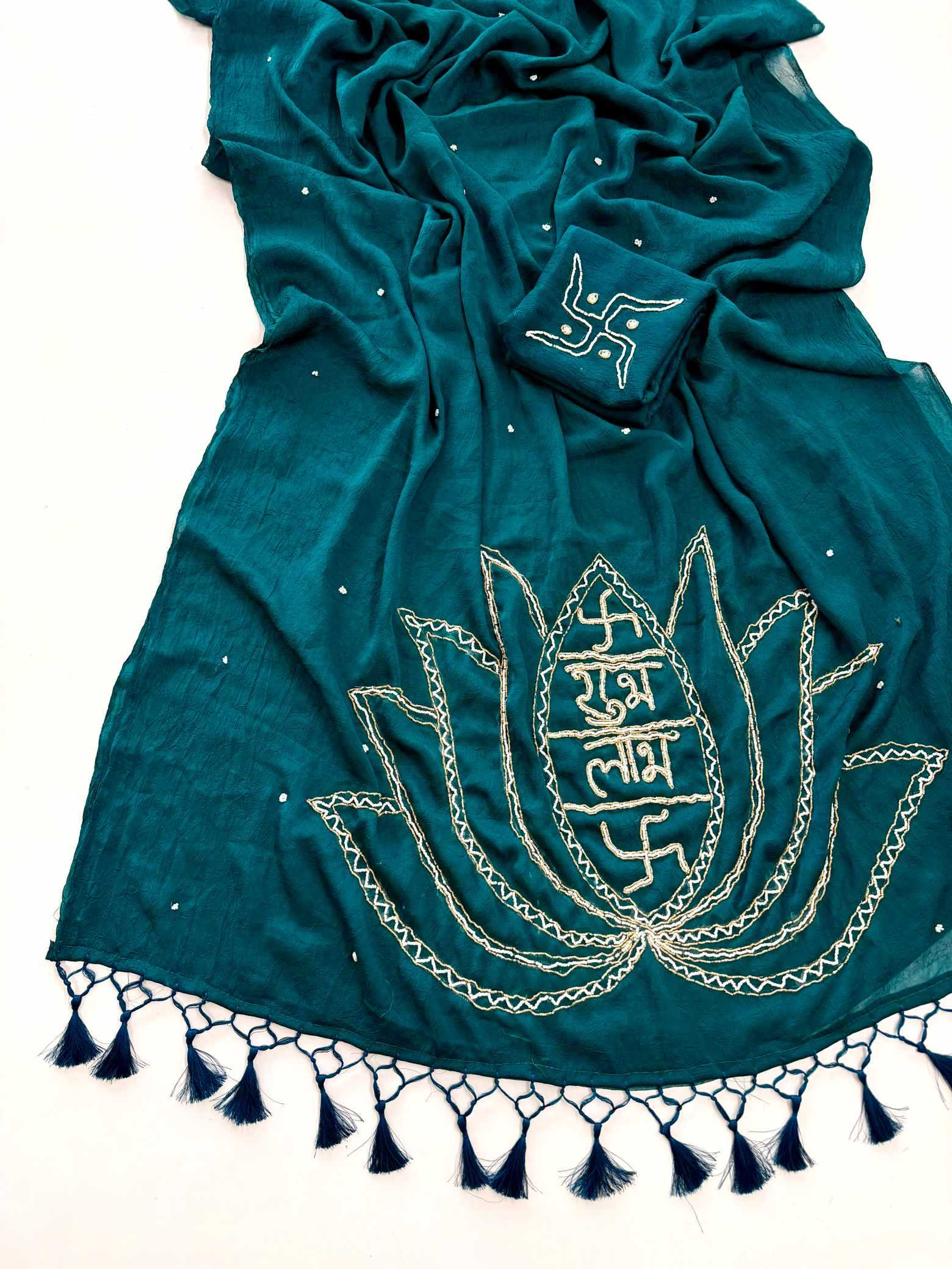 YNF Wholesale Crush Silk Handloom Sarees  | Surat Manufacturer