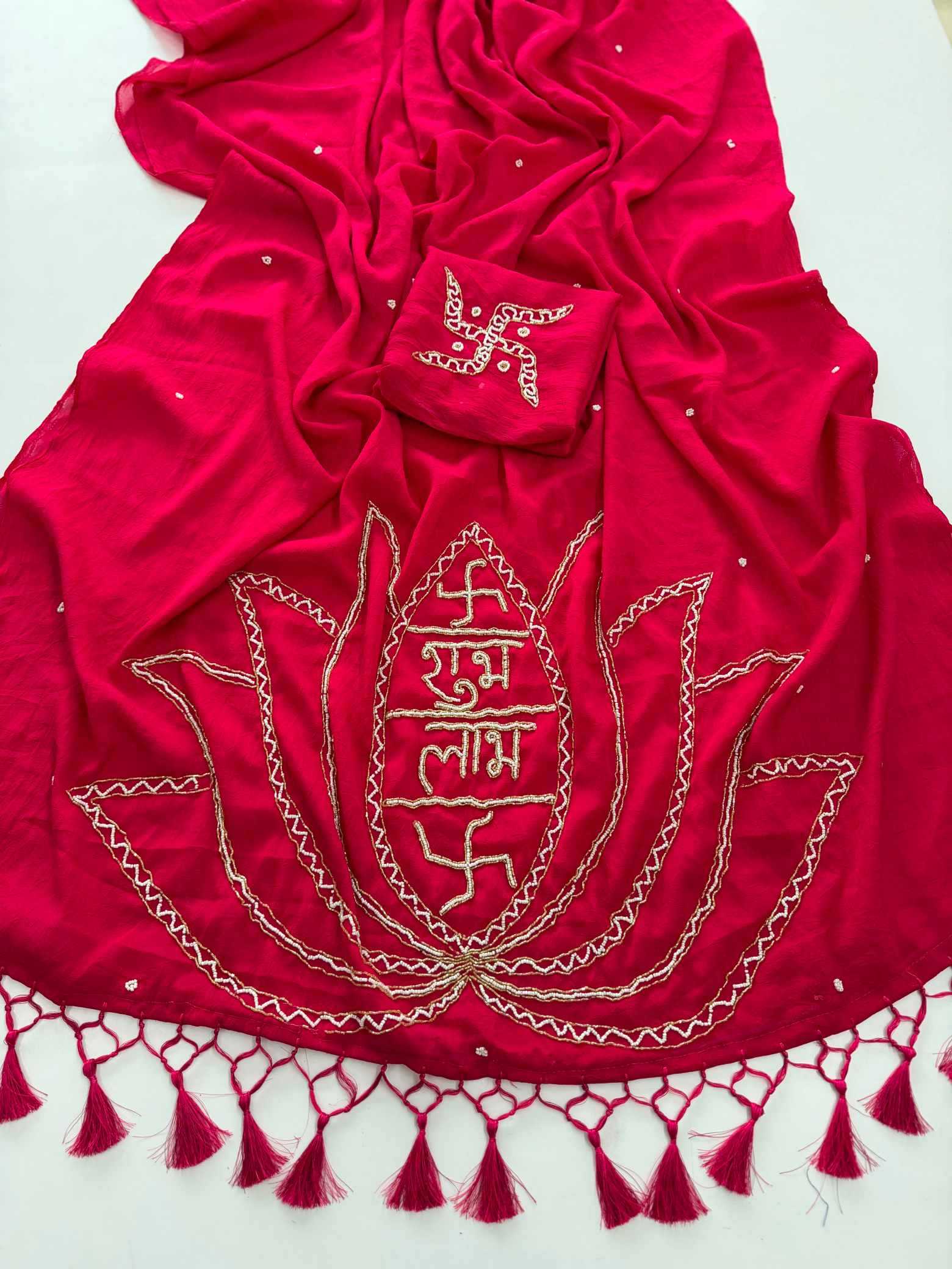 YNF Wholesale Crush Silk Handloom Sarees  | Surat Manufacturer