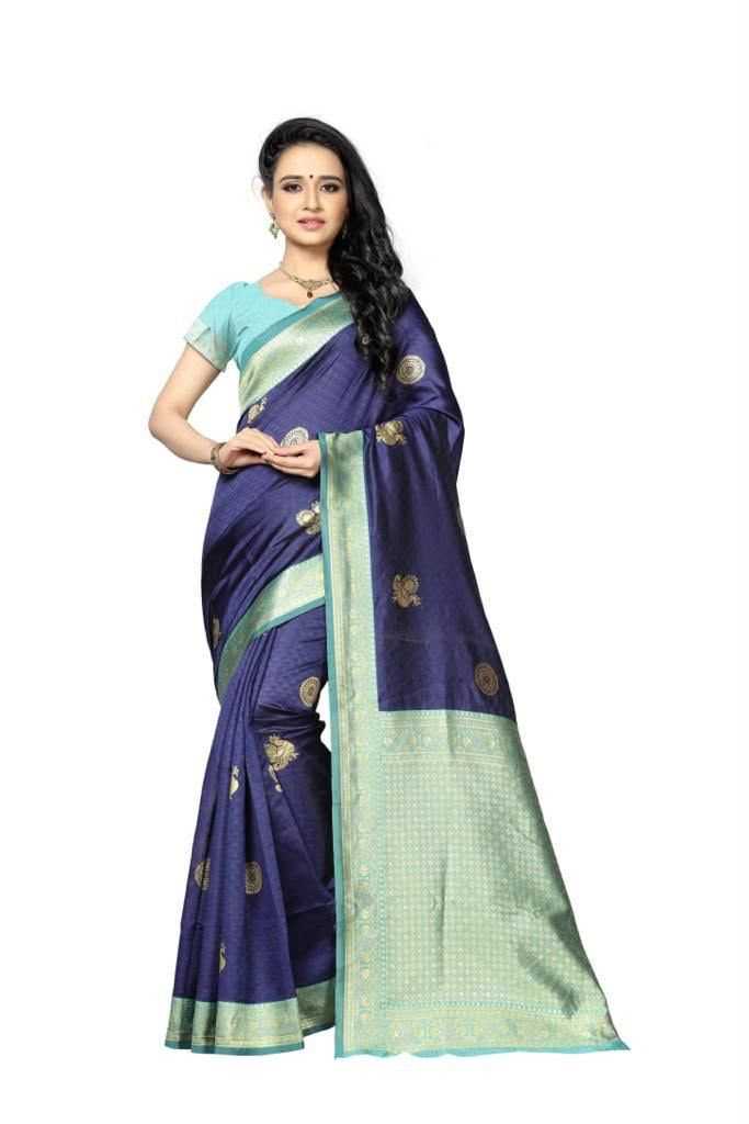 YNF Wholesale Lichi Silk Jacquard Saree  | Surat Manufacturer