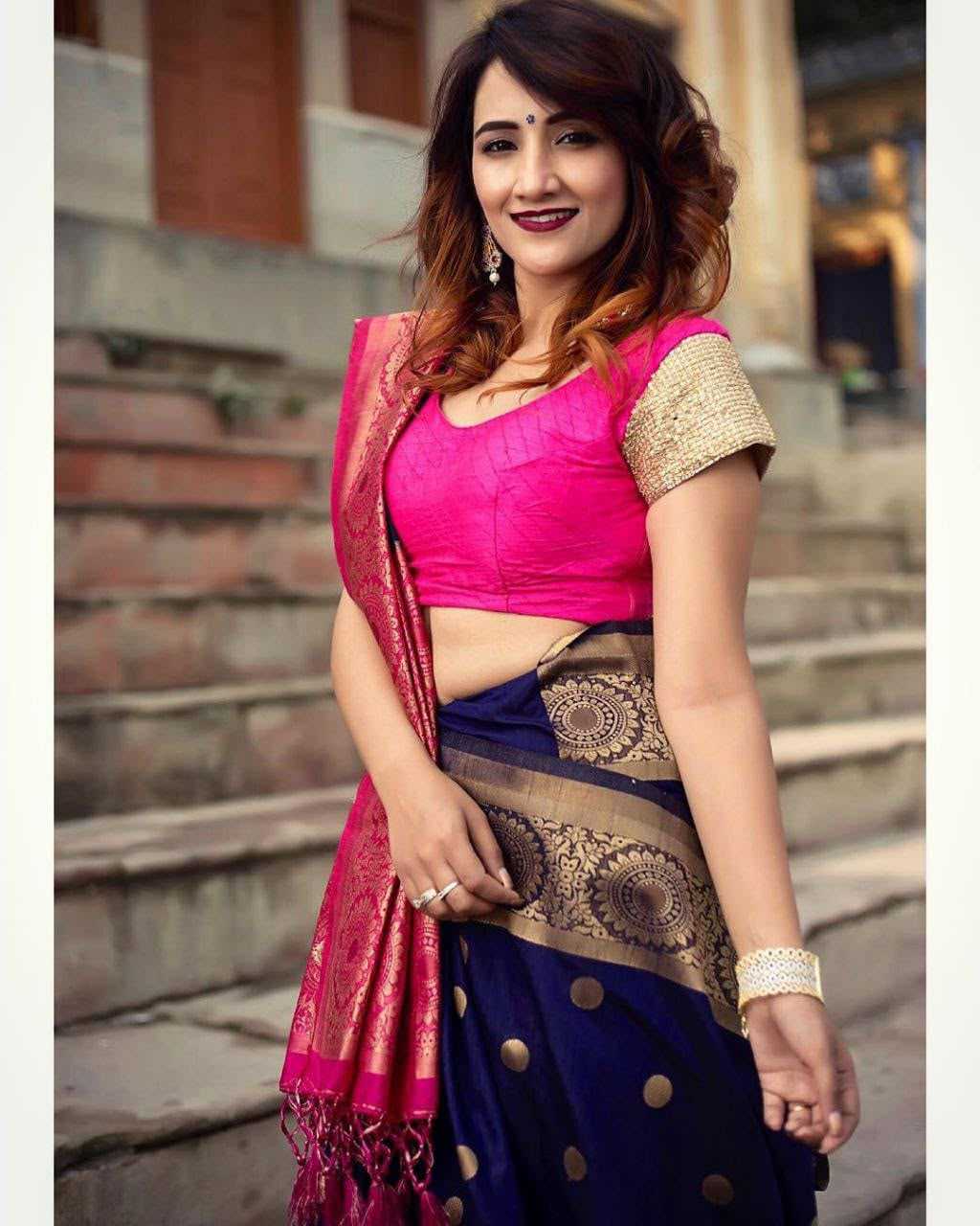 YNF Wholesale Lichi Silk Embroidered Sarees KESH551 088 | Surat Manufacturer