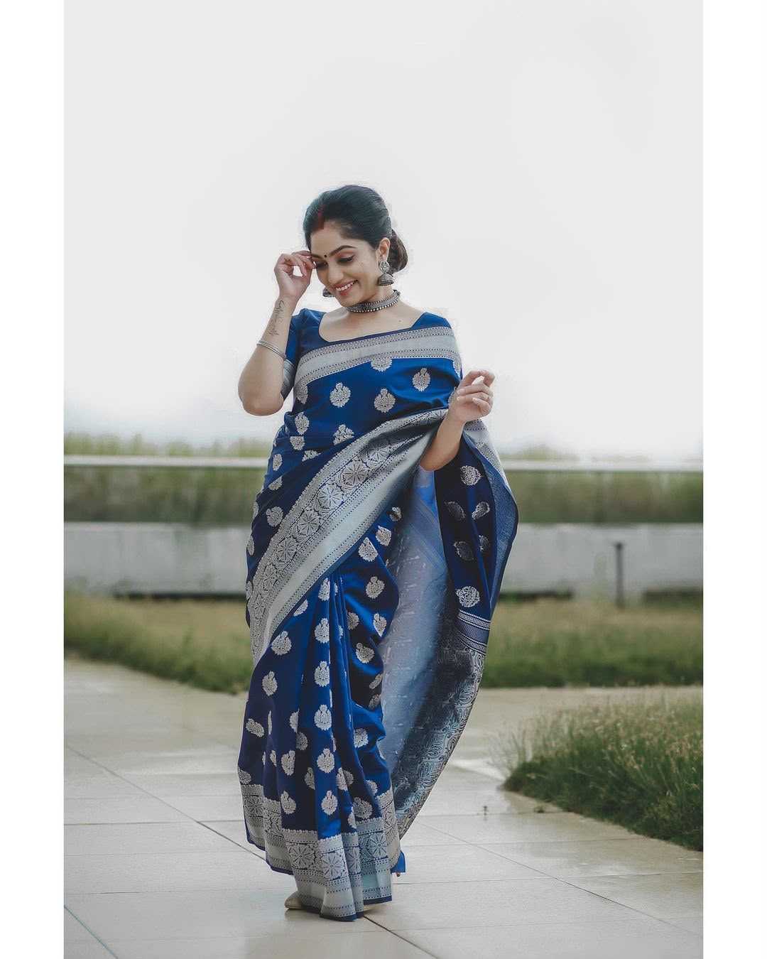 YNF Wholesale Lichi Silk Designer Sarees KESH551 095 | Surat Manufacturer