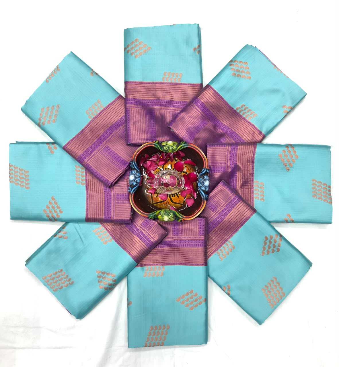 YNF Wholesale Lichi Silk Jacquard Saree  | Surat Manufacturer