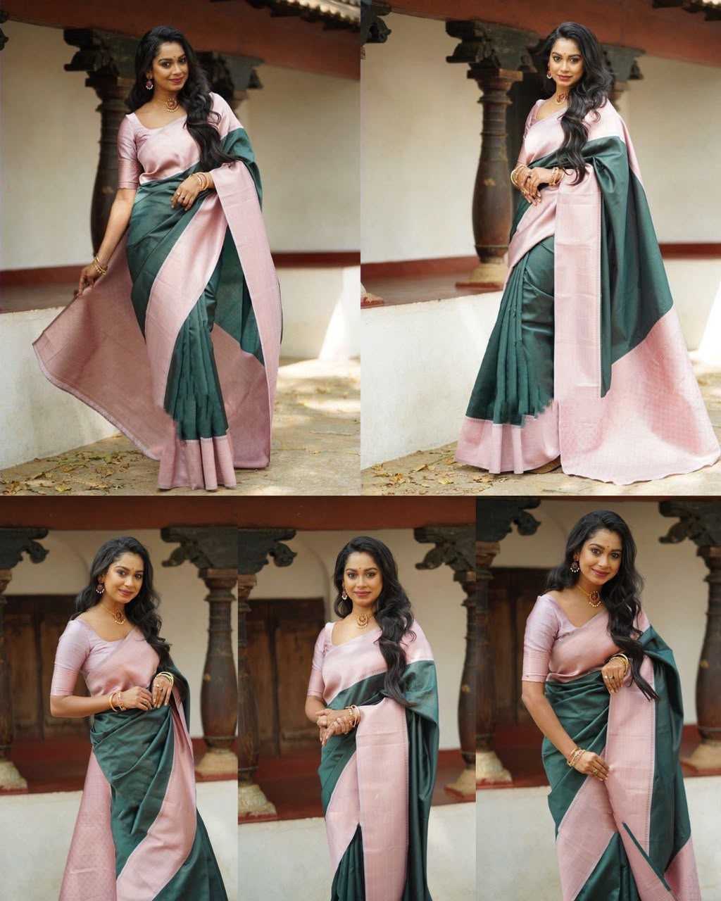 YNF Wholesale Lichi Silk Embroidered Sarees  | Surat Manufacturer