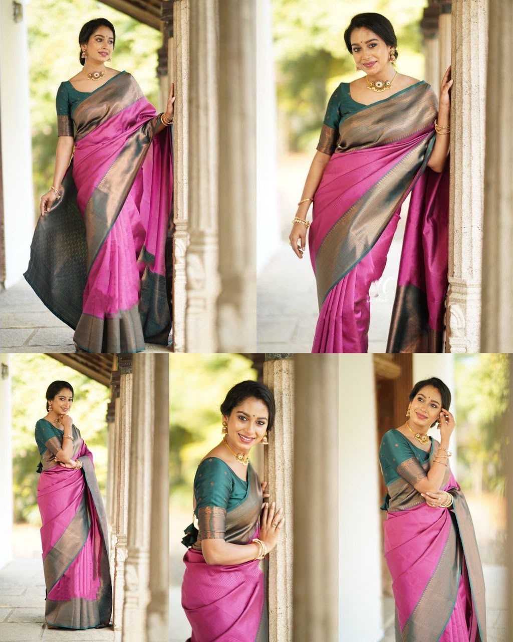 YNF Wholesale Lichi Silk Embroidered Sarees  | Surat Manufacturer