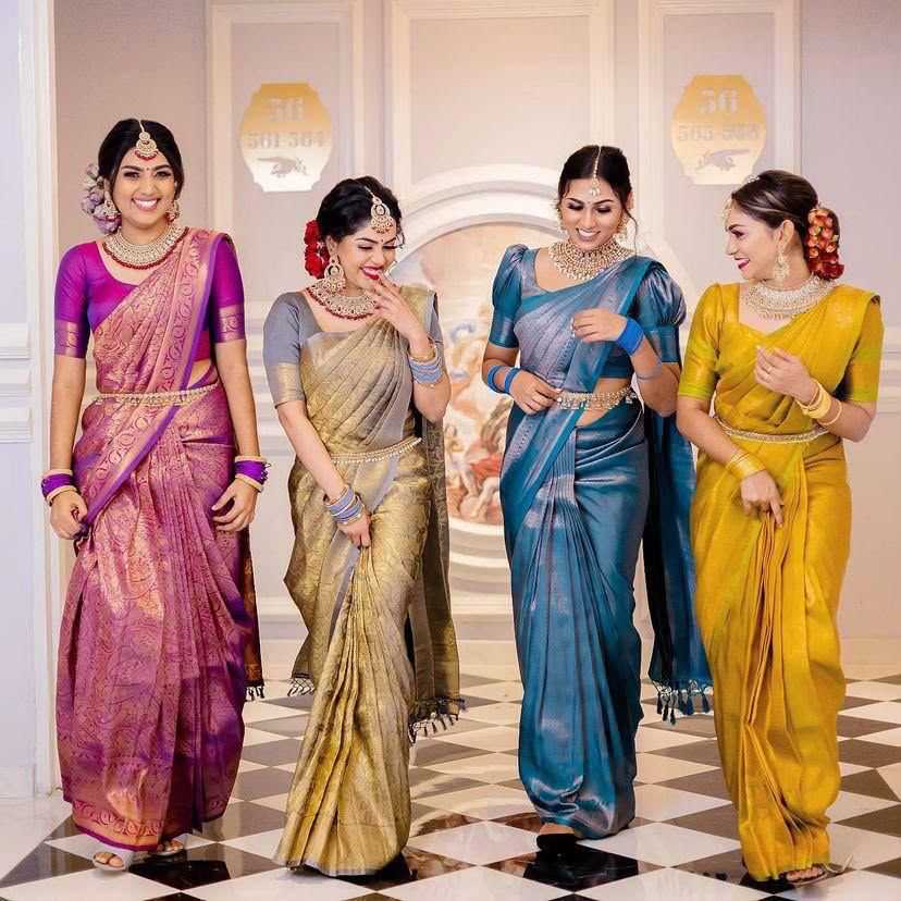 YNF Wholesale Lichi Silk Jacquard Saree  | Surat Manufacturer