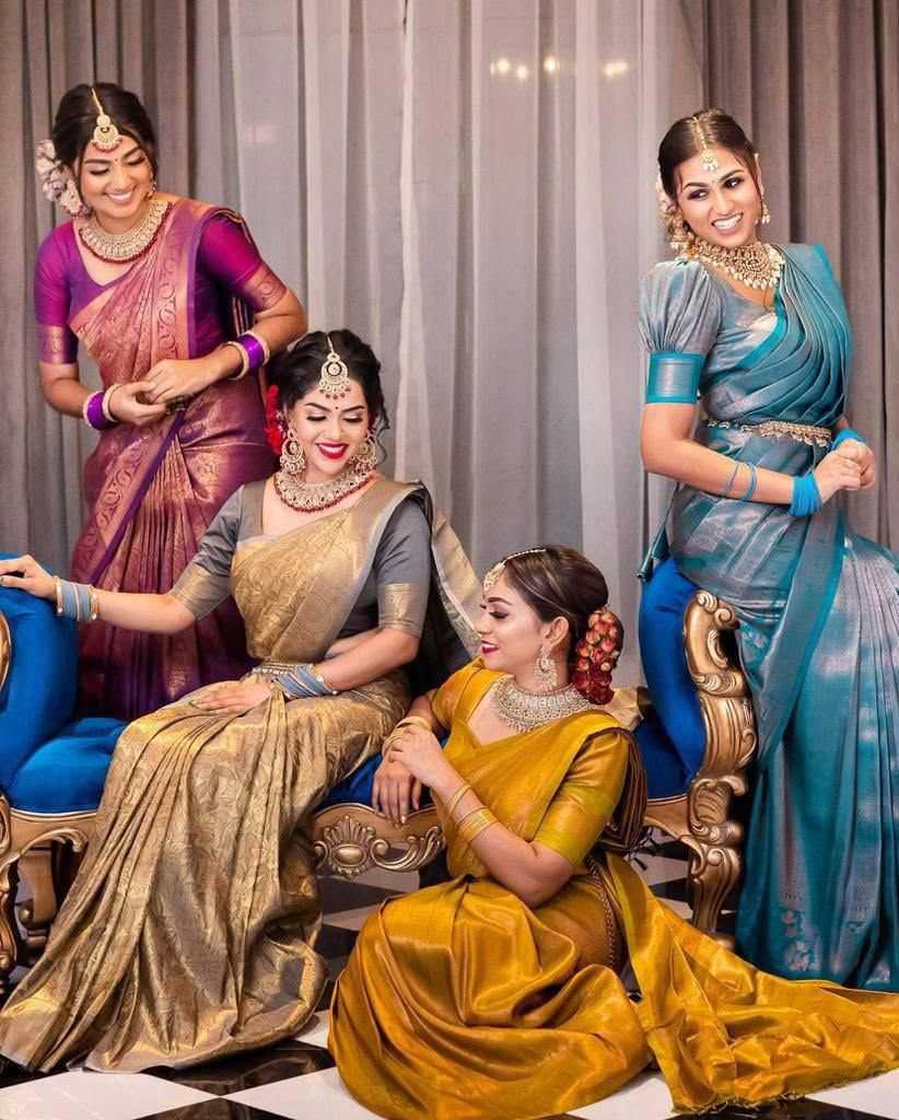 YNF Wholesale Lichi Silk Jacquard Saree  | Surat Manufacturer