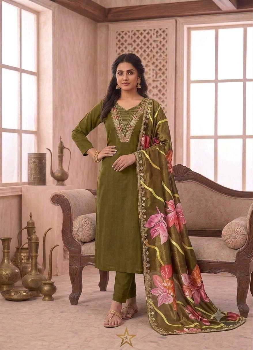 YNF Wholesale Cotton Embroidery Suits  | Surat Manufacturer