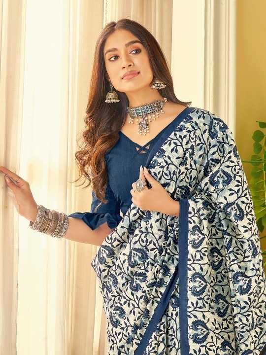 YNF Wholesale Cotton Party Wear Sarees  | Surat Manufacturer