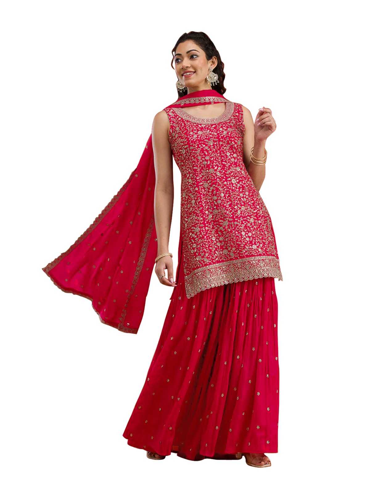 YNF Wholesale Georgette Embroidery Suits  | Surat Manufacturer