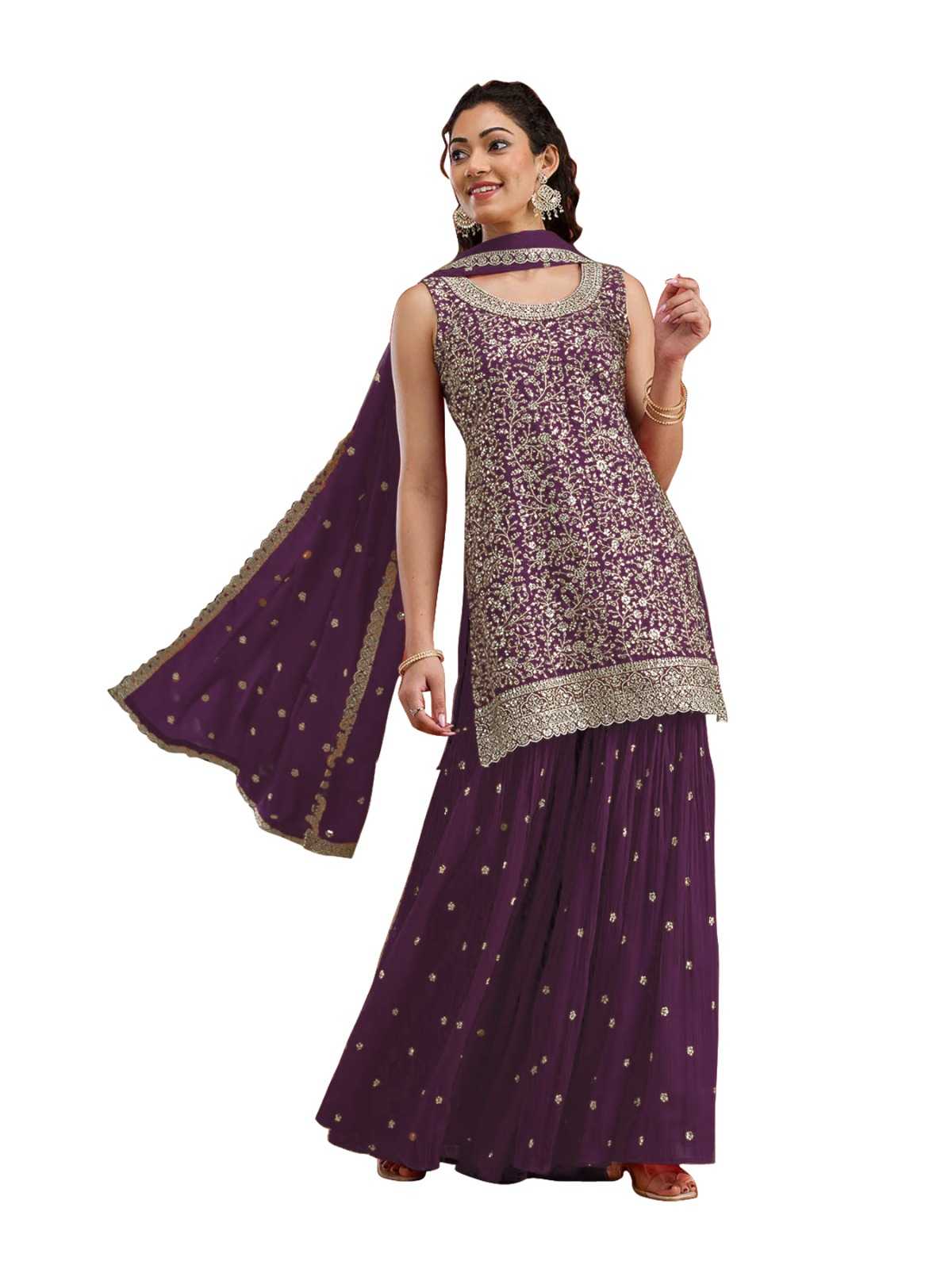 YNF Wholesale Georgette Embroidery Suits  | Surat Manufacturer
