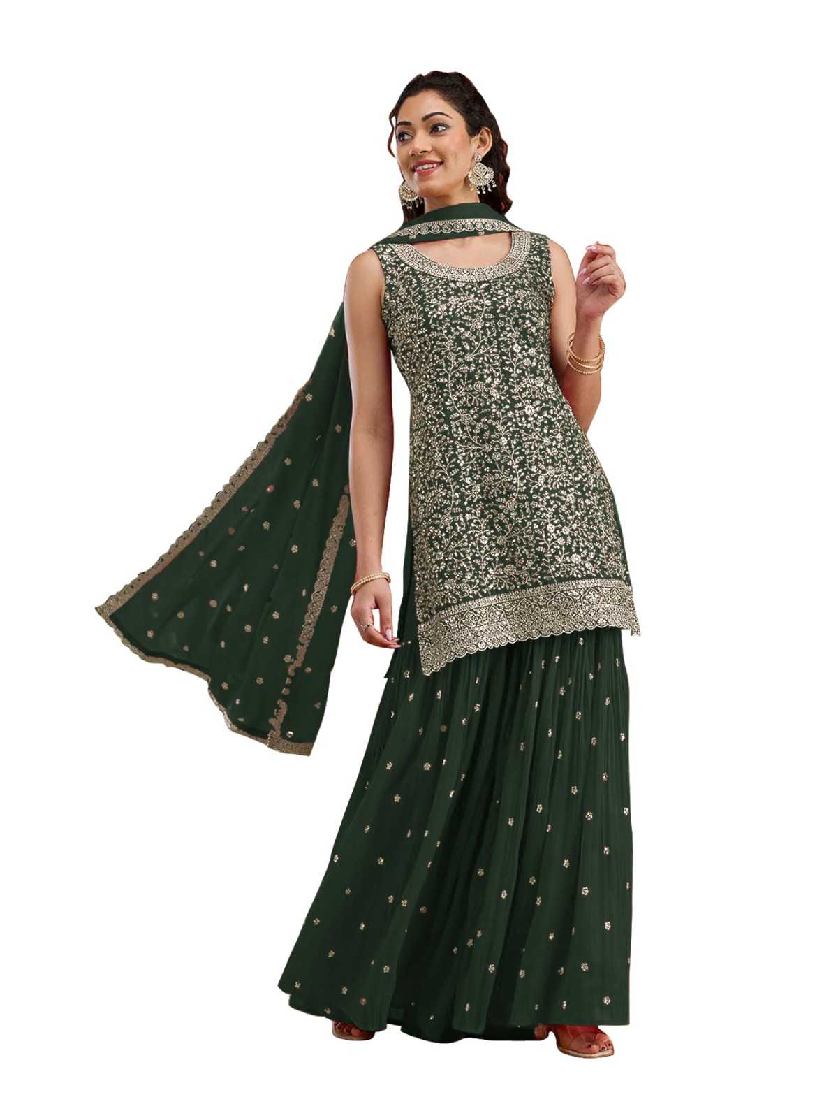 YNF Wholesale Georgette Embroidery Suits  | Surat Manufacturer