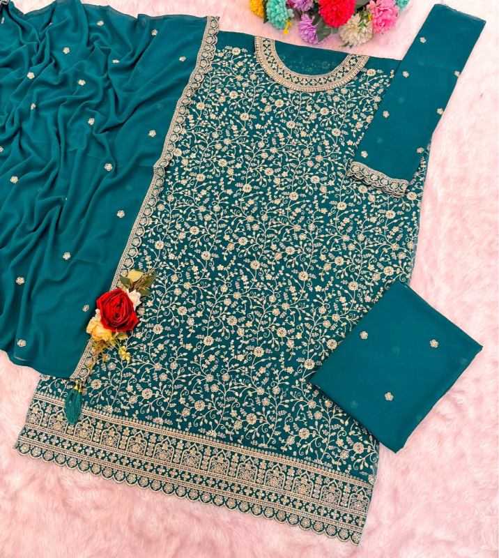 YNF Wholesale Georgette Embroidery Suits  | Surat Manufacturer