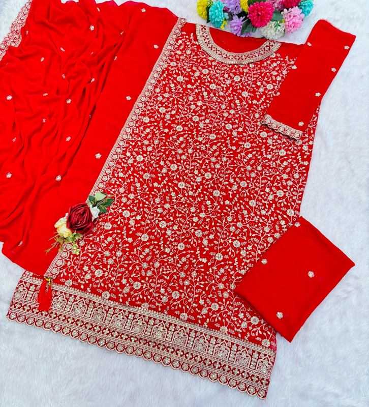 YNF Wholesale Georgette Embroidery Suits  | Surat Manufacturer