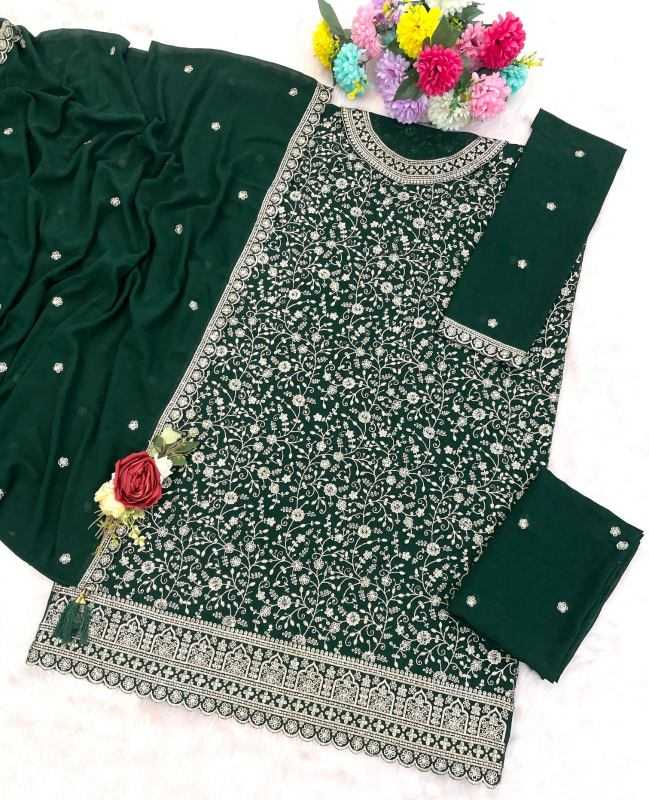 YNF Wholesale Georgette Embroidery Suits  | Surat Manufacturer