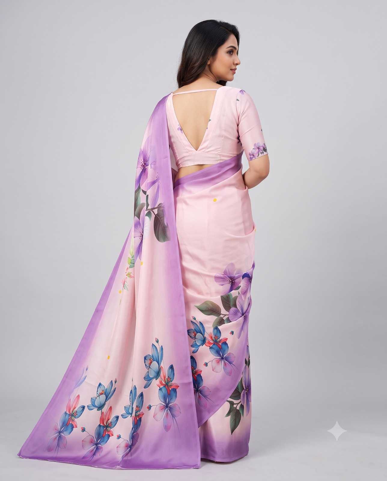YNF Wholesale Satin Silk Party Wear Silk Sarees  | Surat Manufacturer