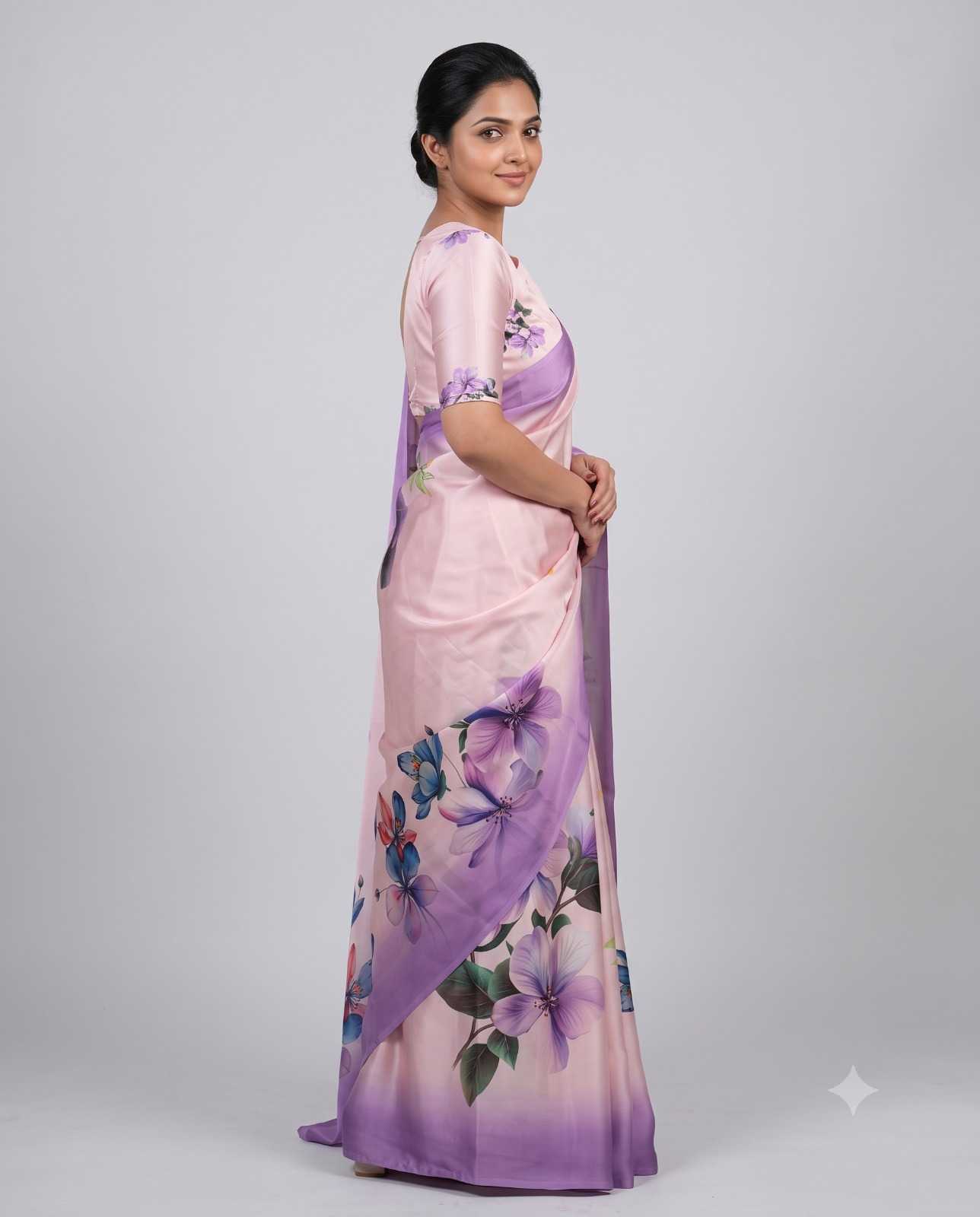 YNF Wholesale Satin Silk Party Wear Silk Sarees  | Surat Manufacturer