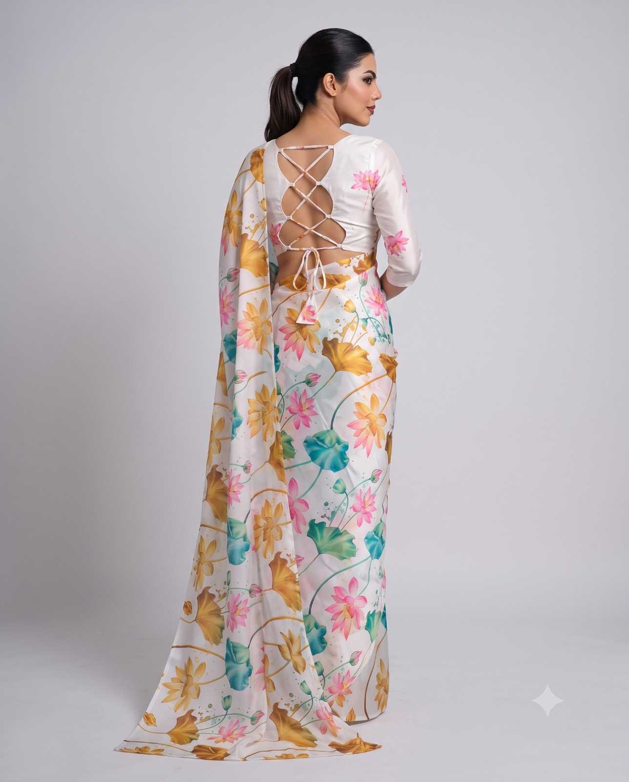 YNF Wholesale Satin Silk Soft Silk Sarees  | Surat Manufacturer
