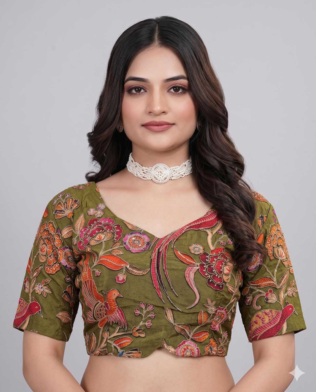 YNF Wholesale Pure Viscos Printed Blouse  | Surat Manufacturer