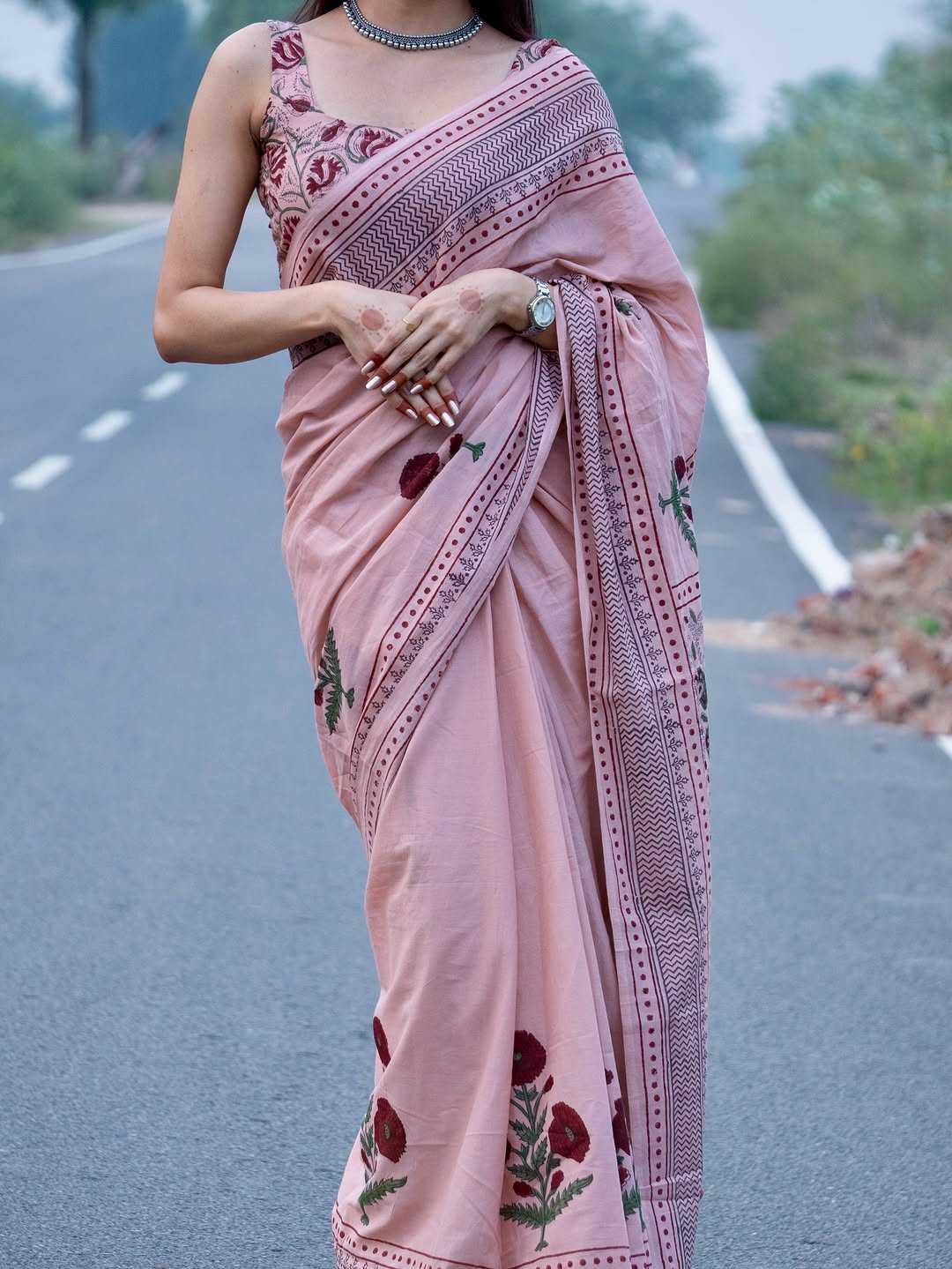 YNF Wholesale Cotton Fancy Sarees  | Surat Manufacturer