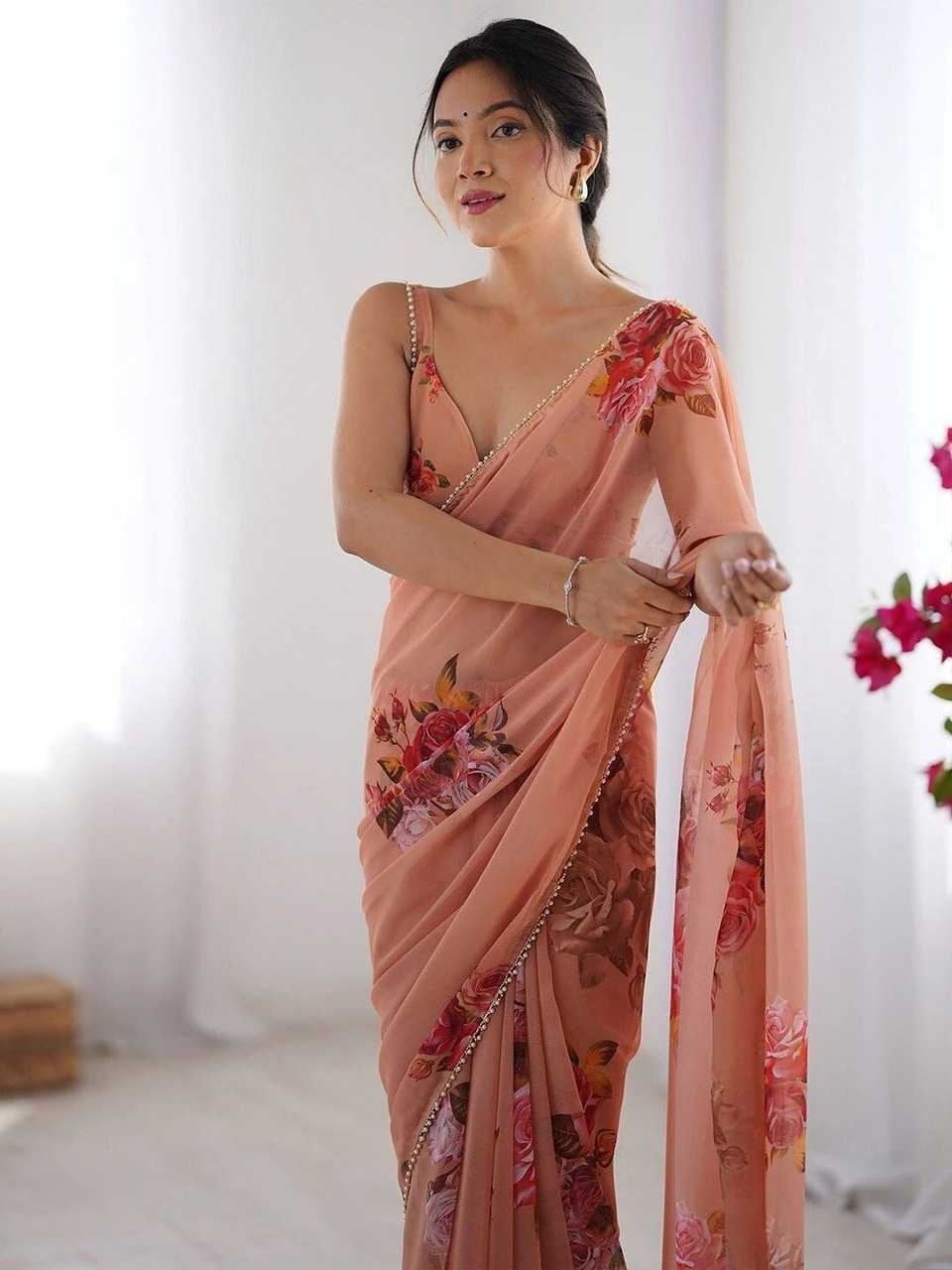 YNF Wholesale Georgette Fancy Sarees KESH554 596 | Surat Manufacturer