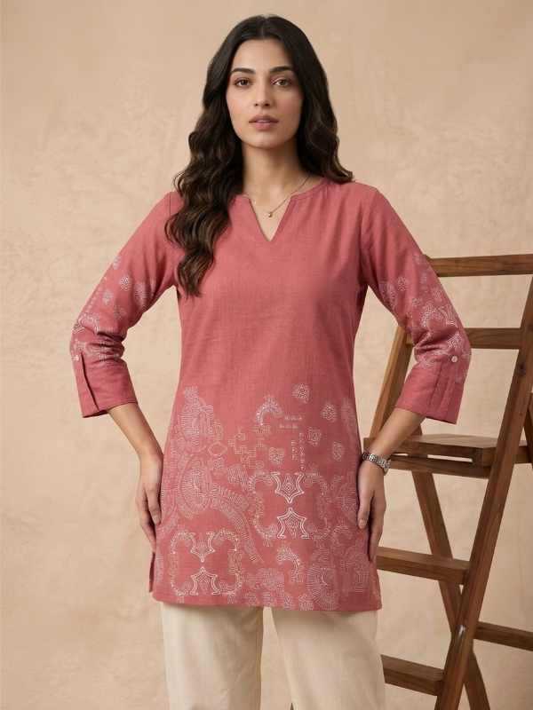 YNF Wholesale Cotton Printed Kurtis KESH559 1079 | Surat Manufacturer