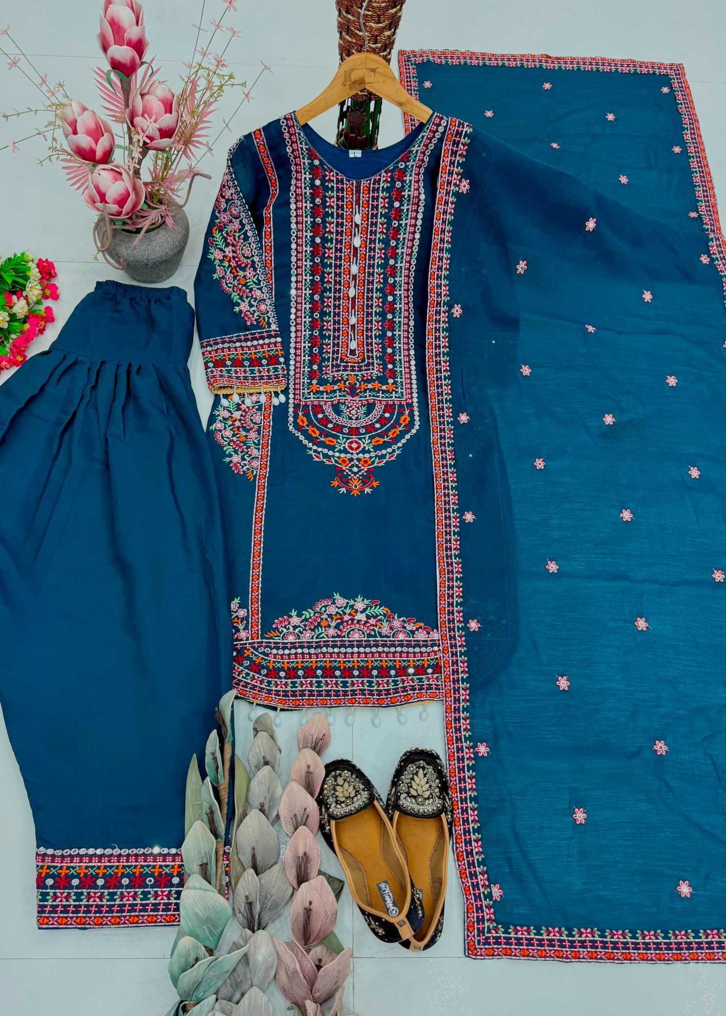 YNF Wholesale Chanderi Soft Cotton Suits  | Surat Manufacturer