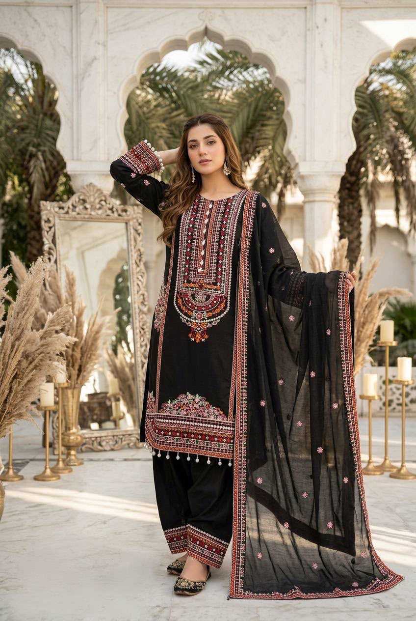 YNF Wholesale Chanderi Soft Cotton Suits  | Surat Manufacturer
