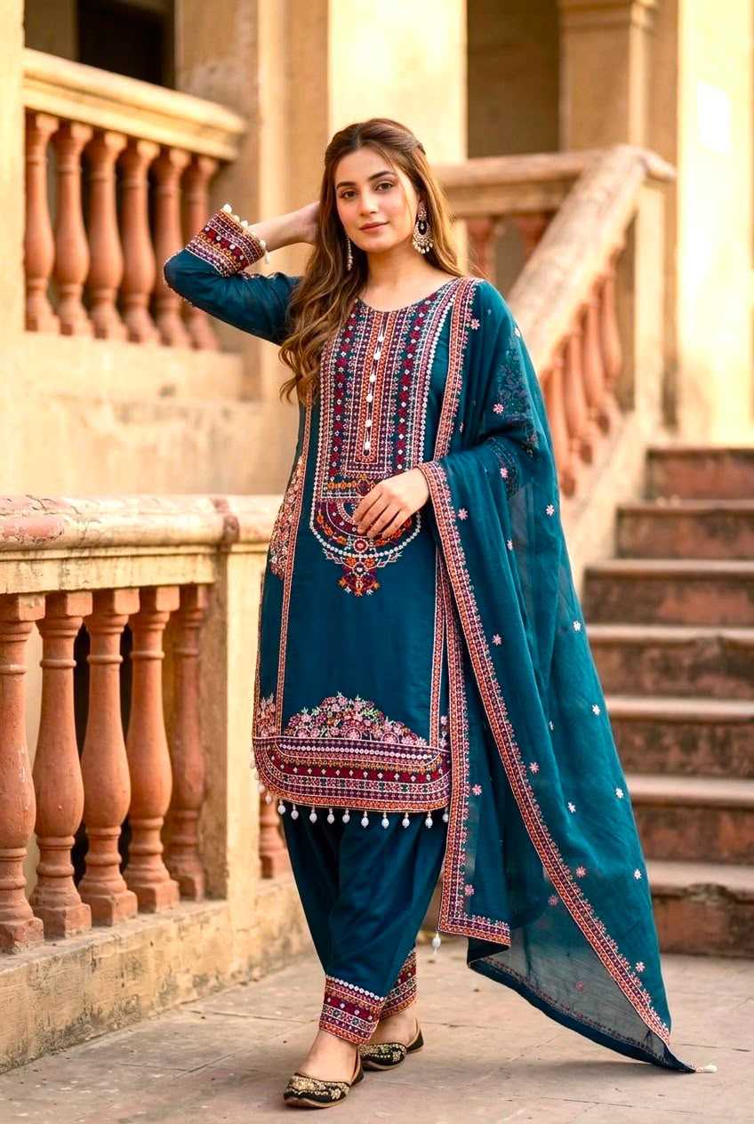 YNF Wholesale Chanderi Soft Cotton Suits  | Surat Manufacturer