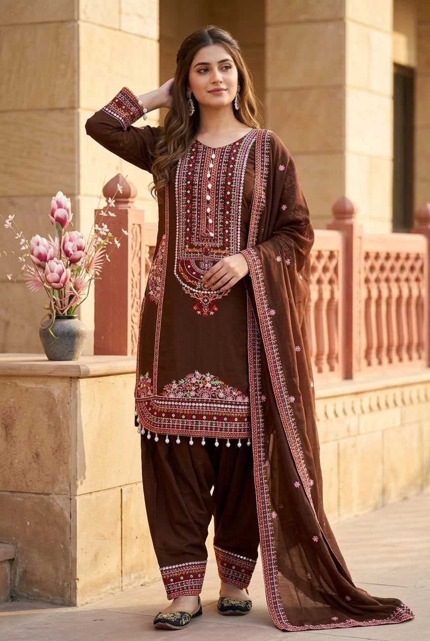 YNF Wholesale Chanderi Soft Cotton Suits  | Surat Manufacturer
